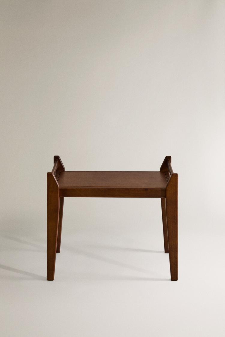 SMALL WOODEN BENCH - Zara product image