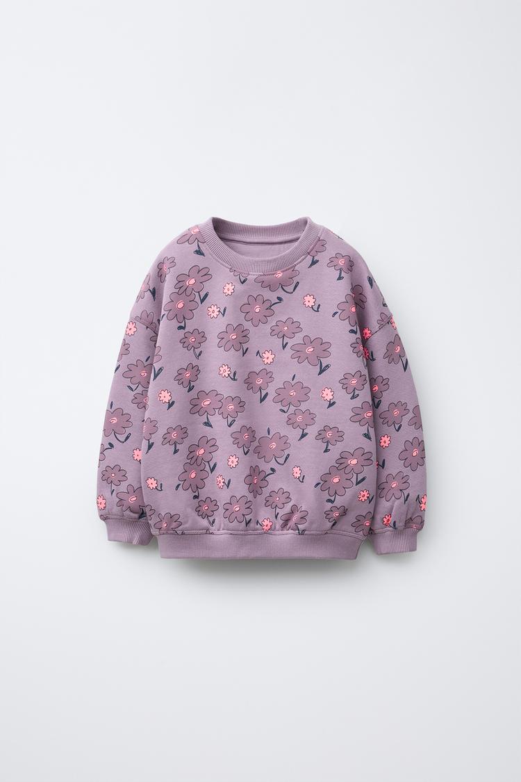 FLORAL HOODIE