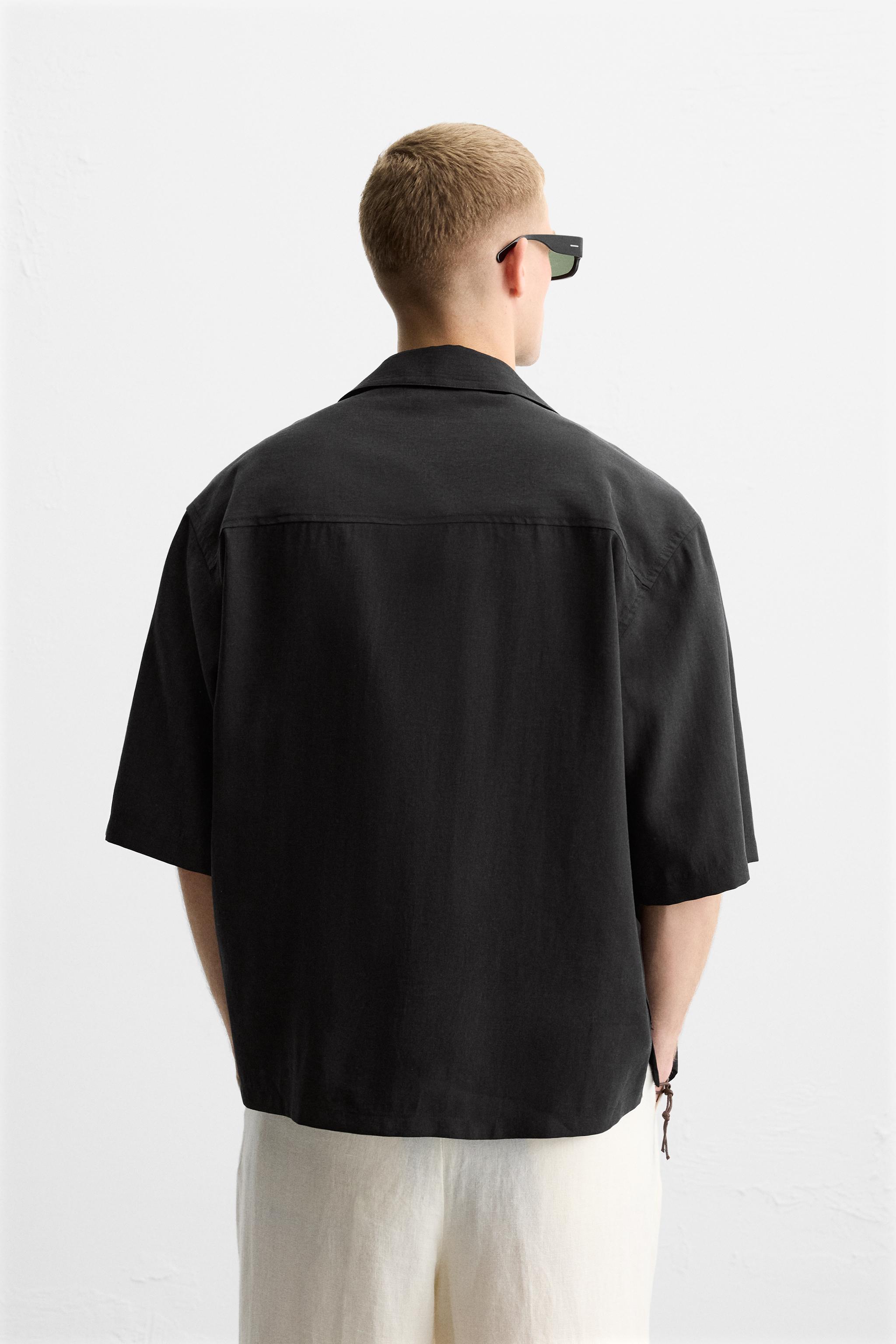 RELAXED FIT FLOWY SHIRT