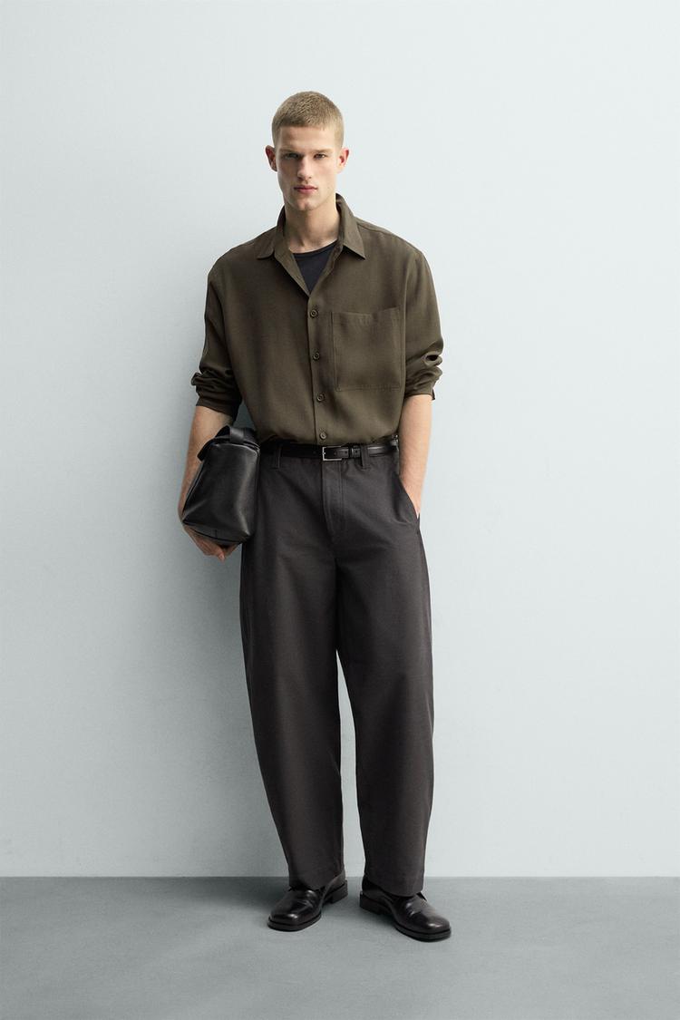 FLOWY POCKET SHIRT - Zara product image