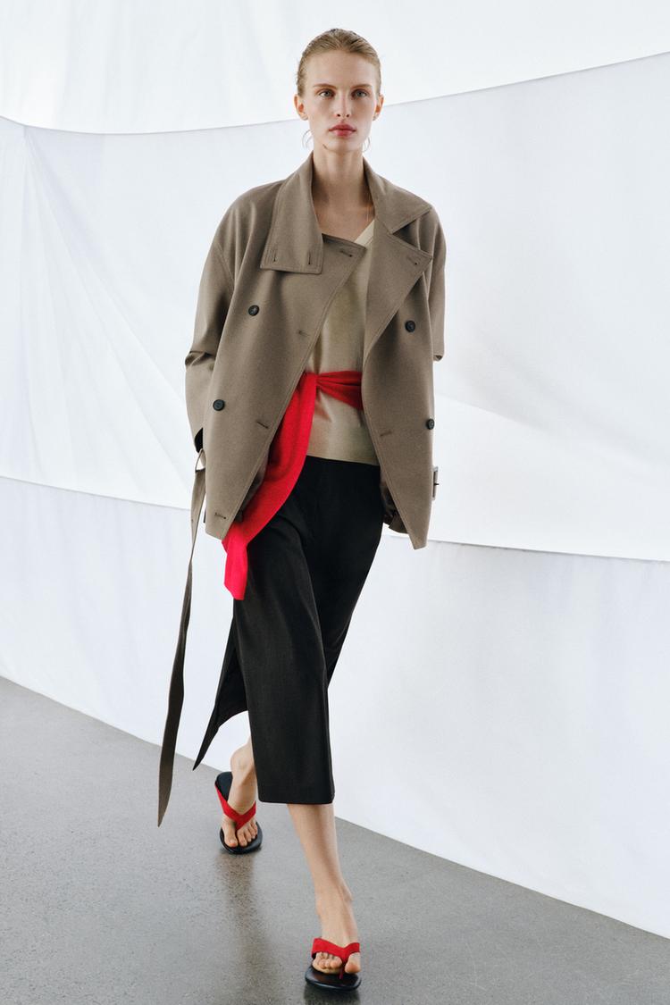 EXTRAFINE KNIT V-NECK JUMPER - Zara product image