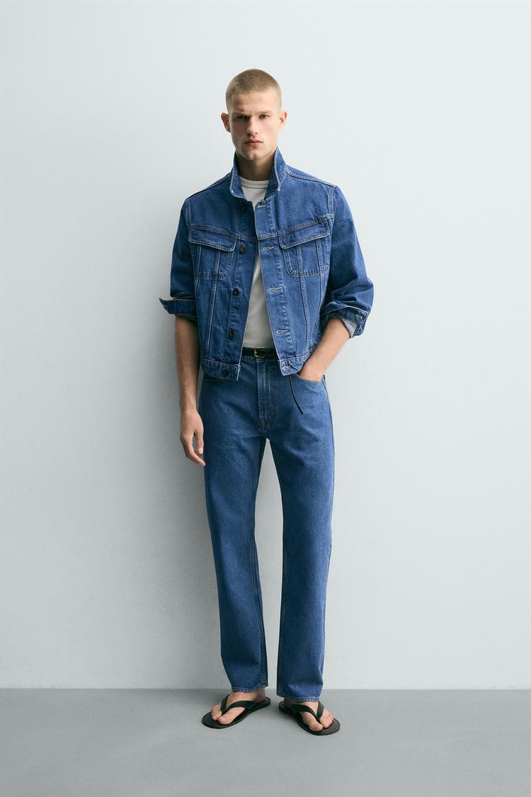 STRAIGHT ANKLE FIT JEANS - Zara product image