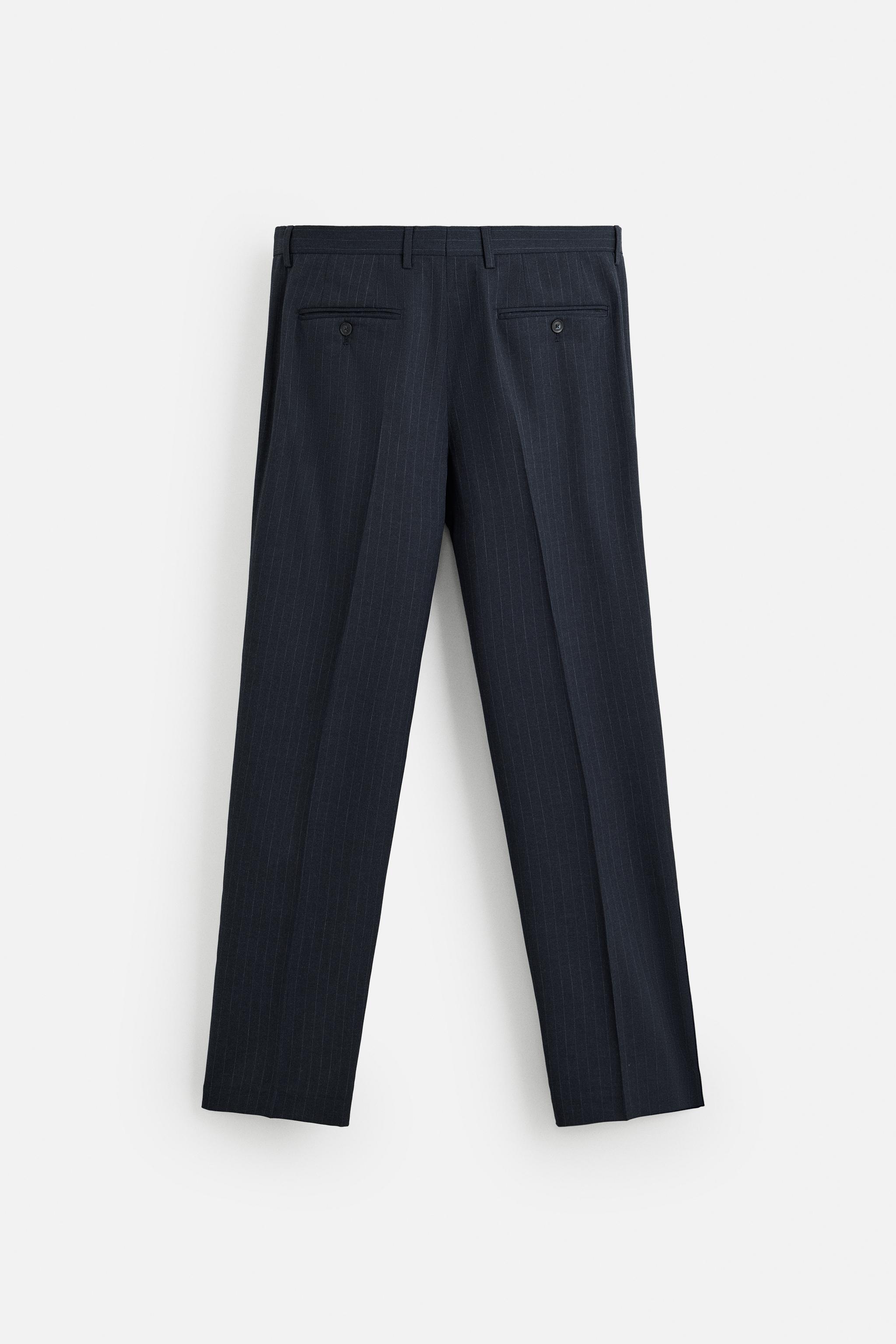 PANTALON DE COSTUME À RAYURES