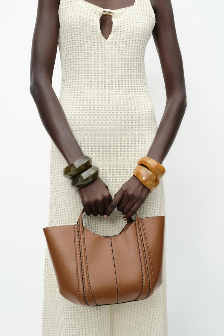 ステッチミニシティバッグ