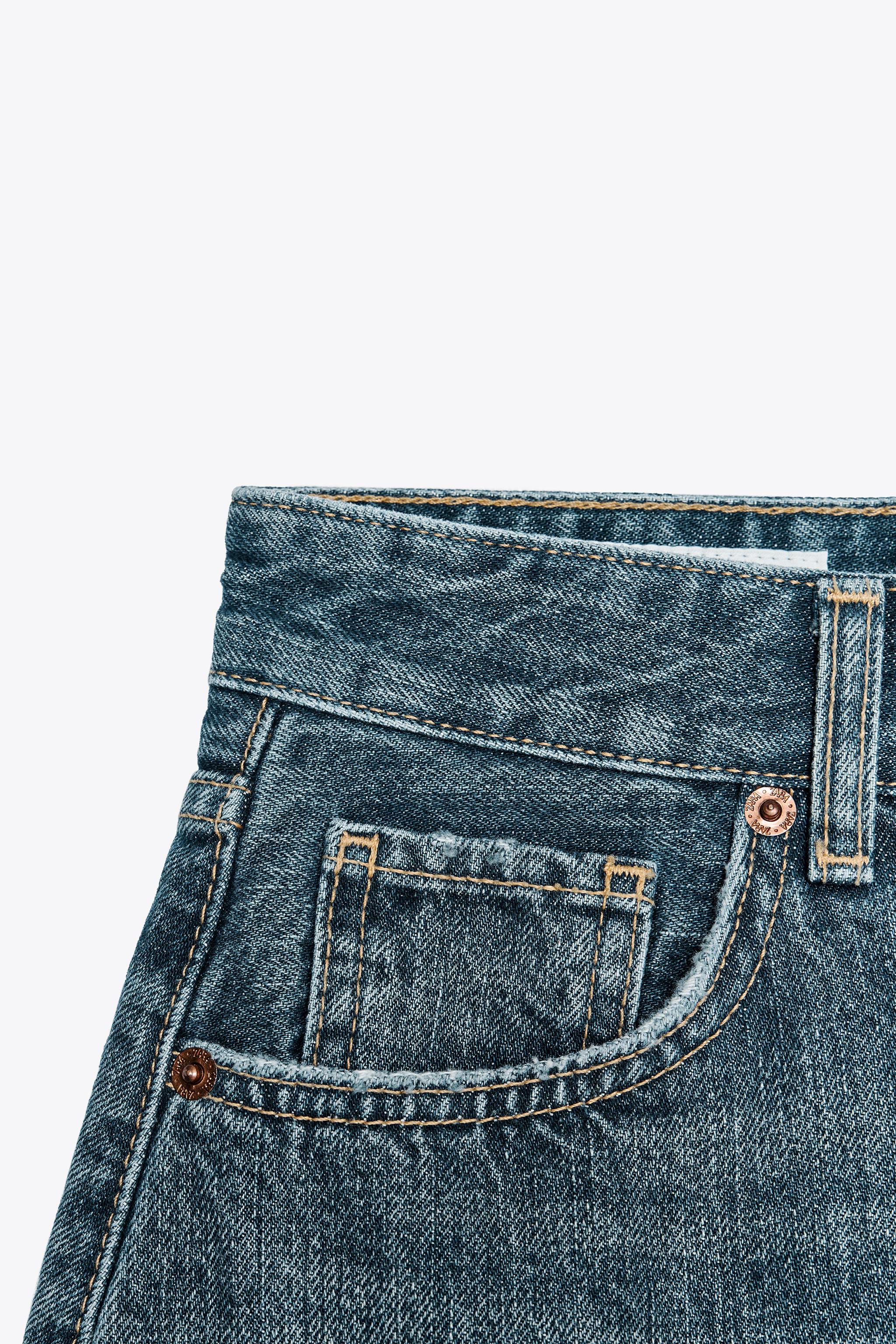 SHORT MINI EN JEAN TRF TAILLE NORMALE