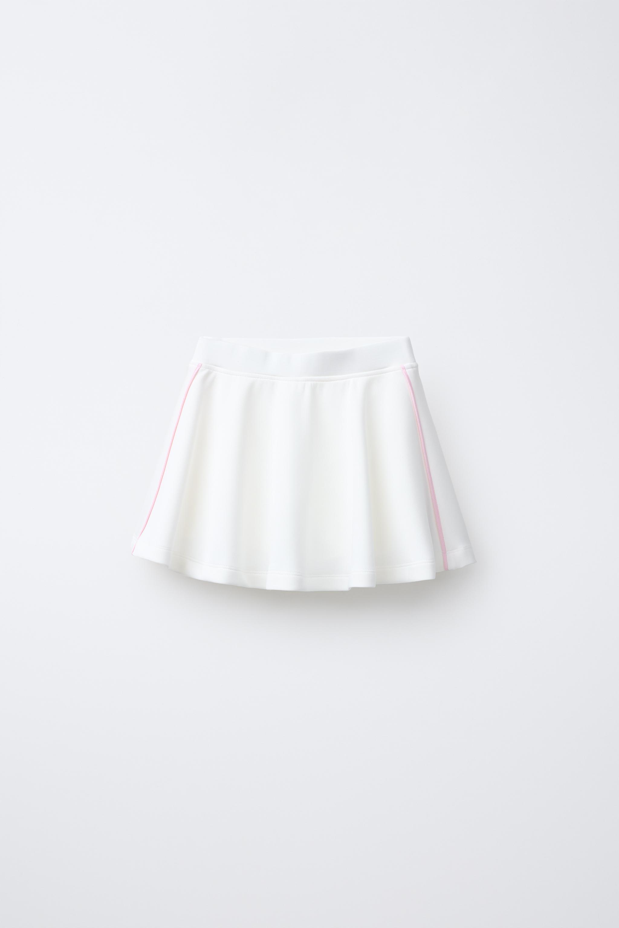 JUPE-SHORT BERMUDA CONTRASTE AVEC MODAL