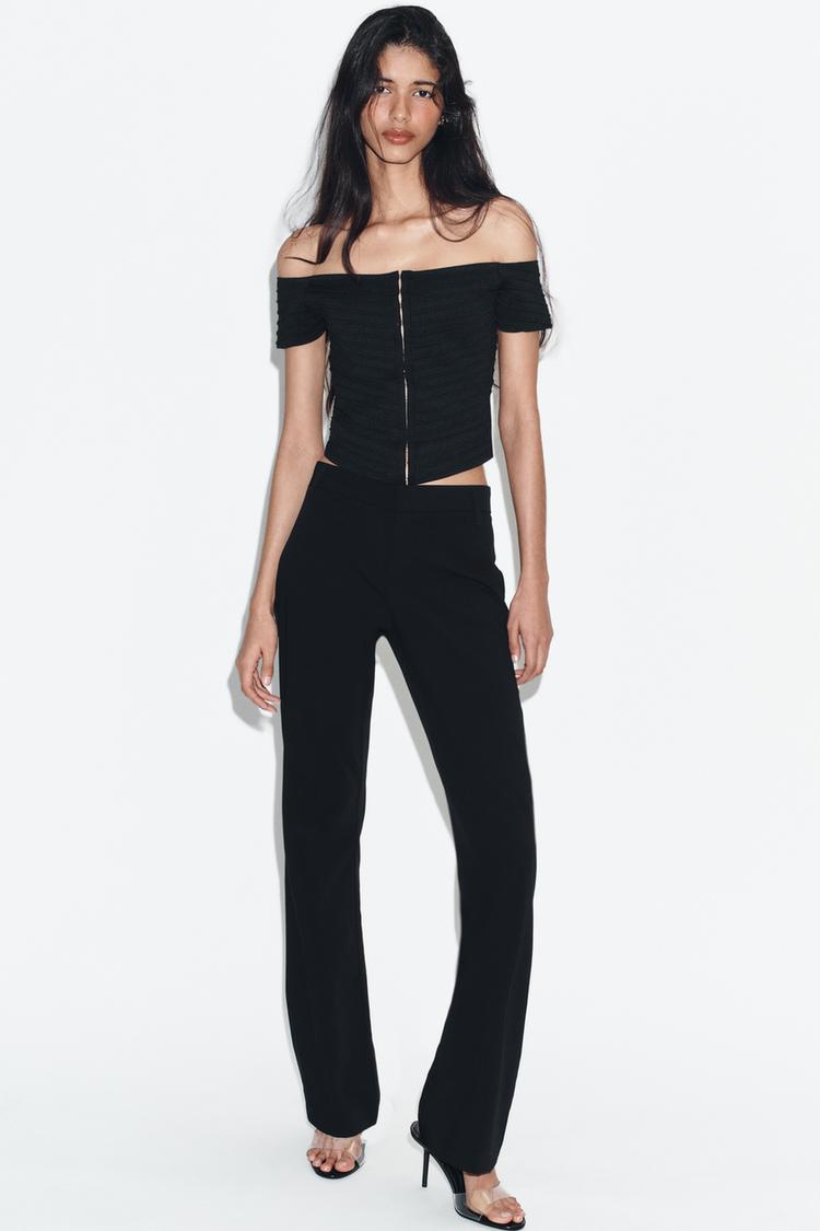 KNIT CORSET TOP - Zara product image