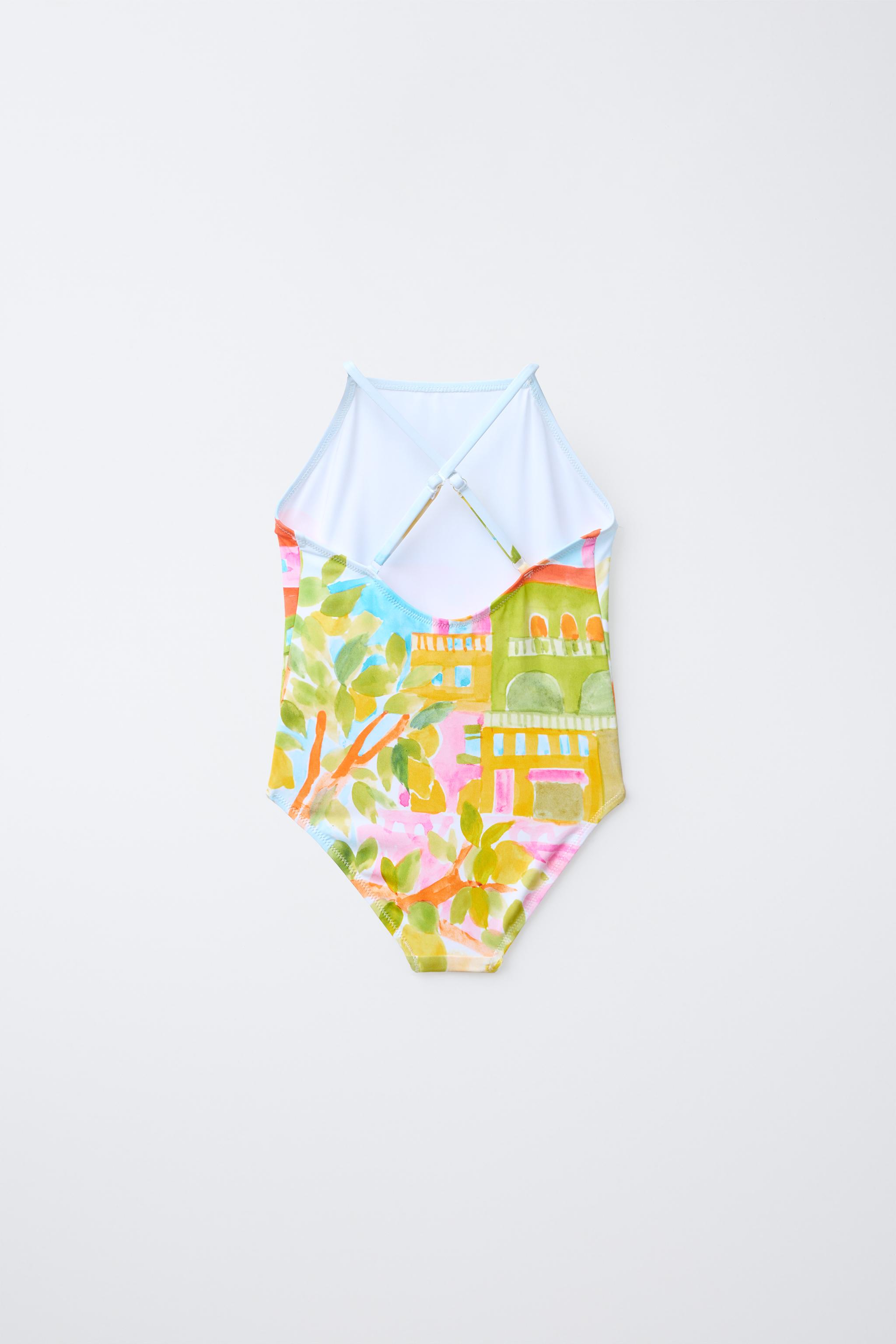 6-14 ANS/ MAILLOT DE BAIN À IMPRIMÉ