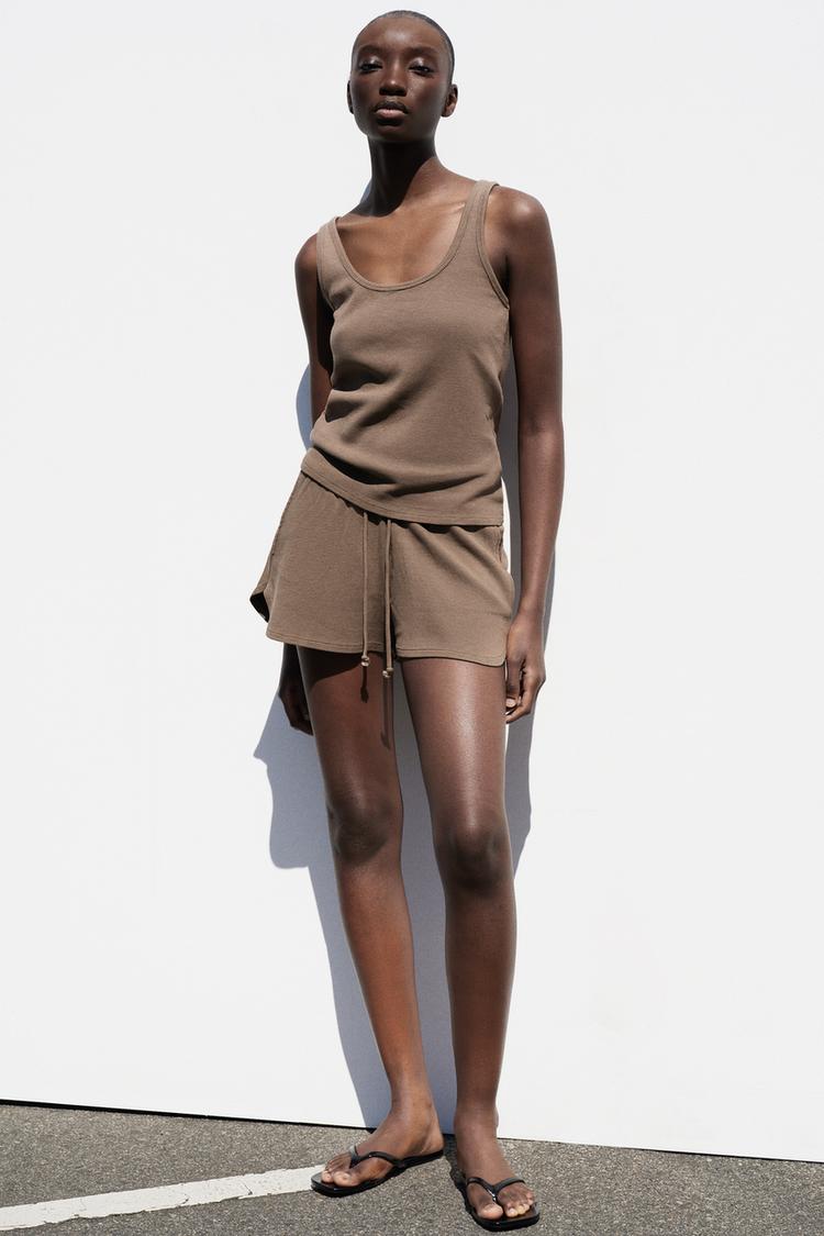 WASHED EFFECT SHORTS - Zara product image