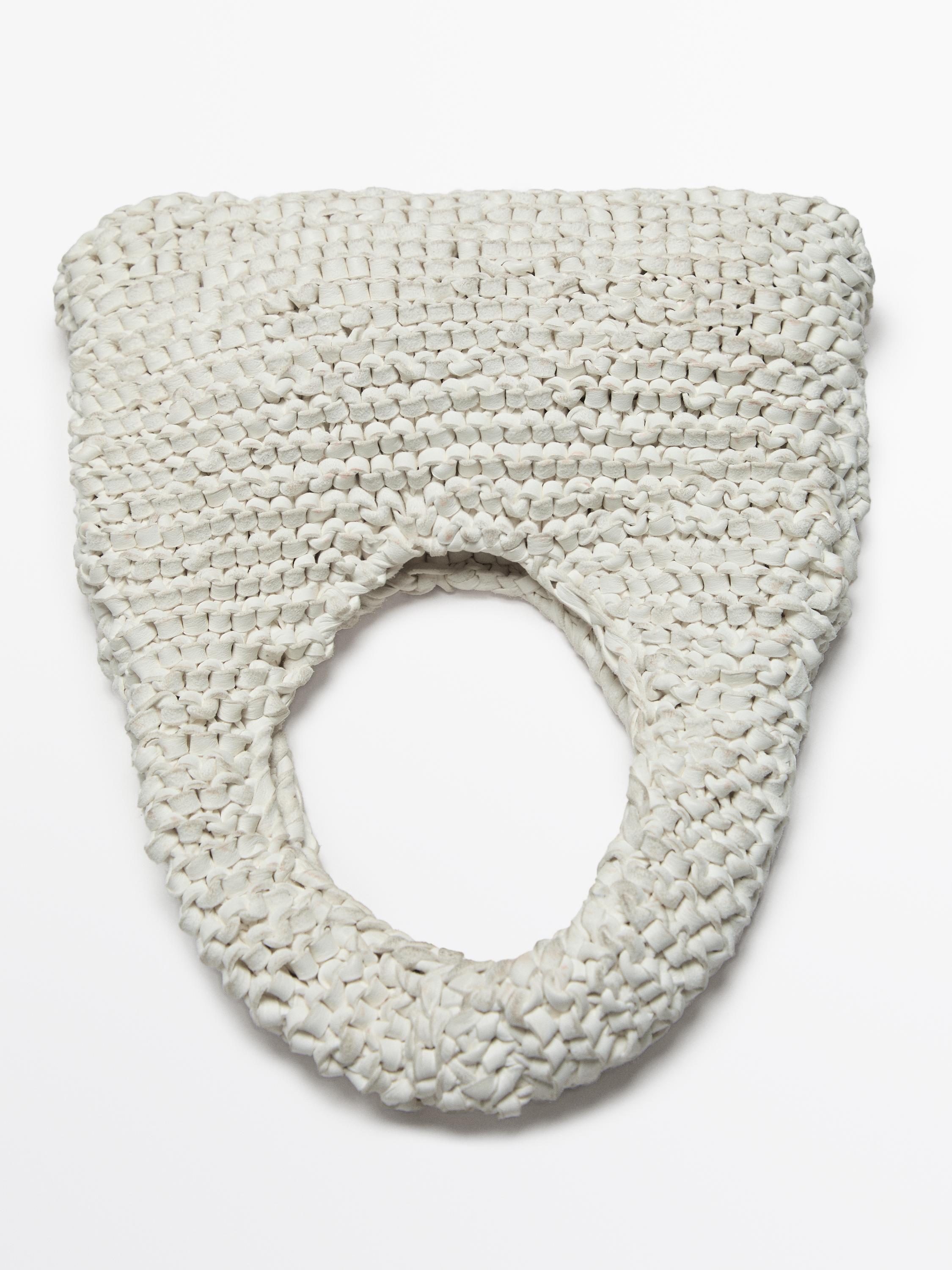 Mini-sac crochet croûte de cuir - Limited Edition