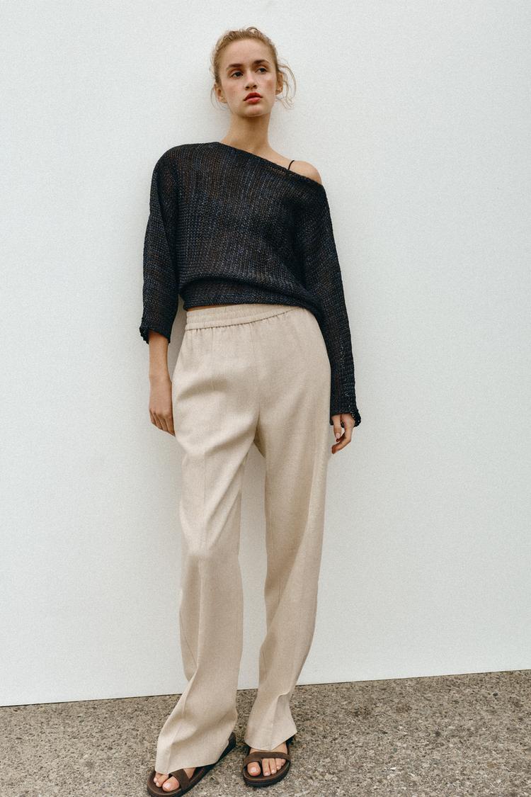 SUEDE FLAT SANDALS - Zara product image
