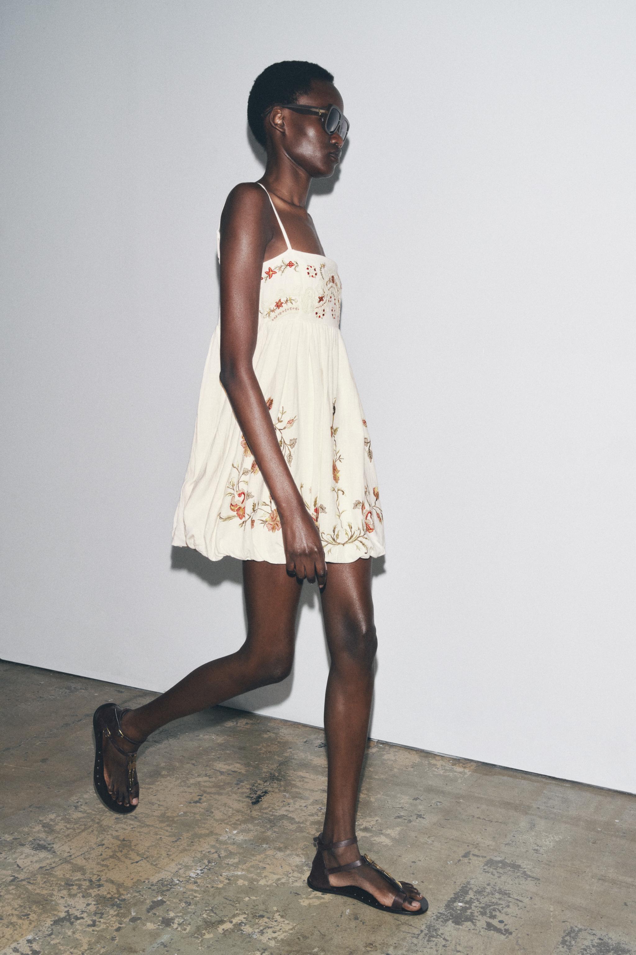 ROBE COURTE BRODÉE ZW COLLECTION