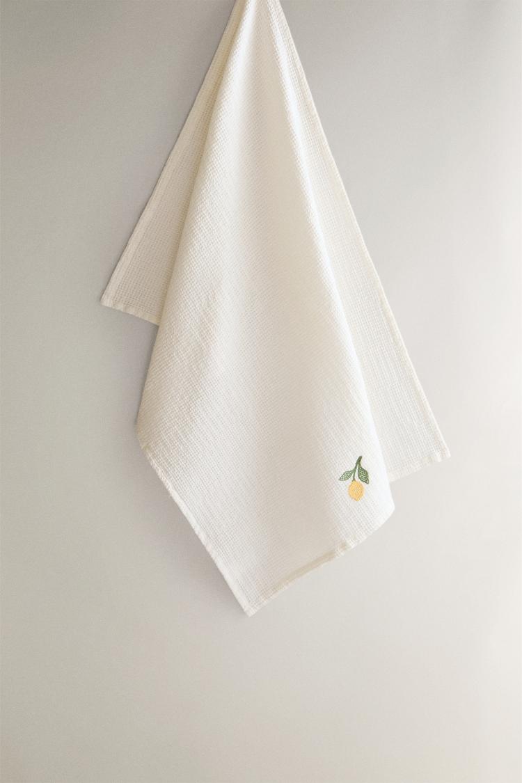 WAFFLE KITCHEN TOWEL - Zara product image