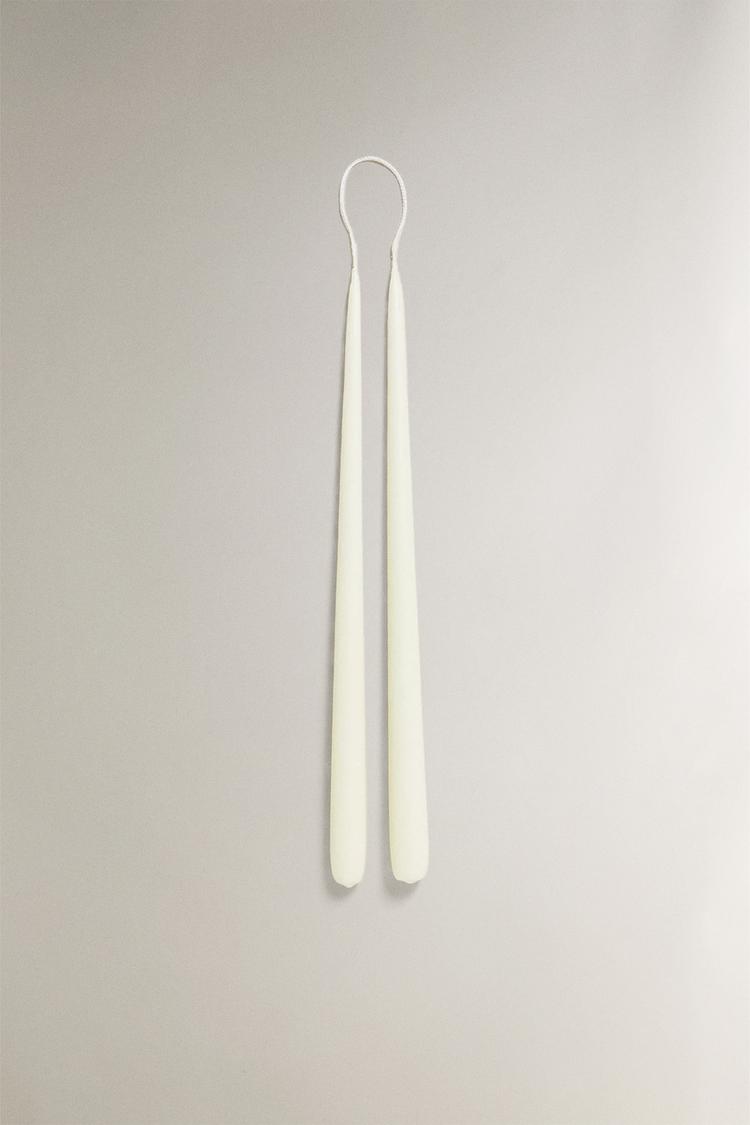 LONG DECORATIVE CANDLE (SET OF 2) - Zara product image