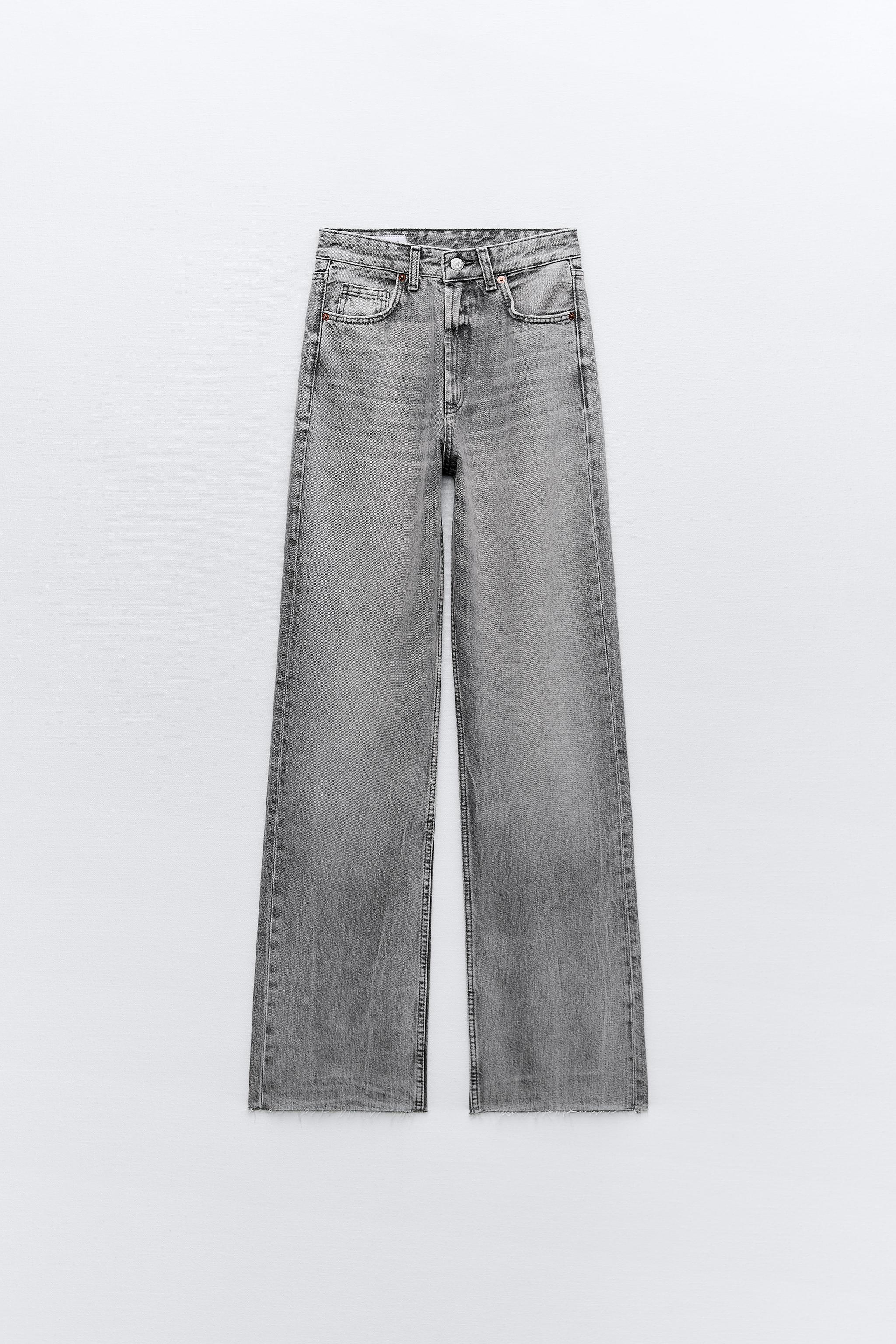 TRF HIGH RISE WIDE LEG JEANS