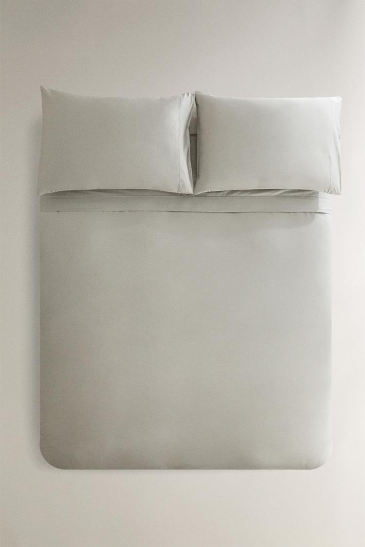 SATEEN DUVET COVER (300 THREAD COUNT) - Zara product image