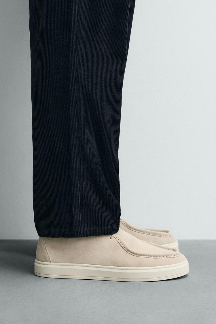 CASUAL LEATHER SHOES - Zara product image