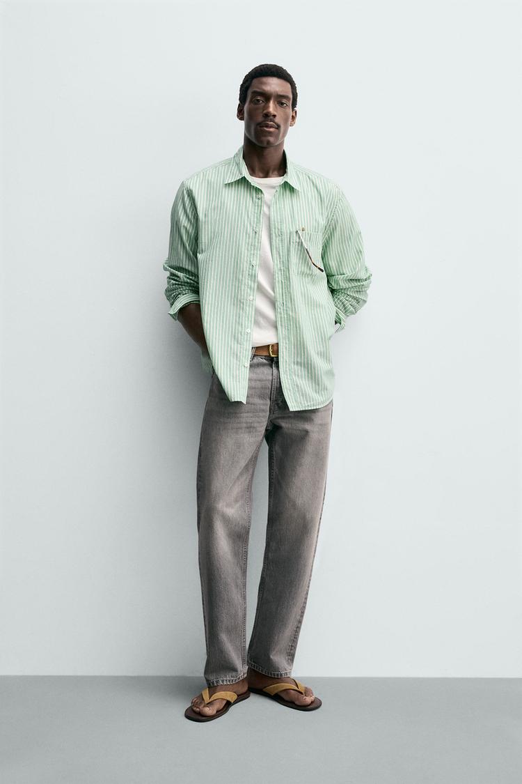 REGULAR FIT STRIPED SHIRT