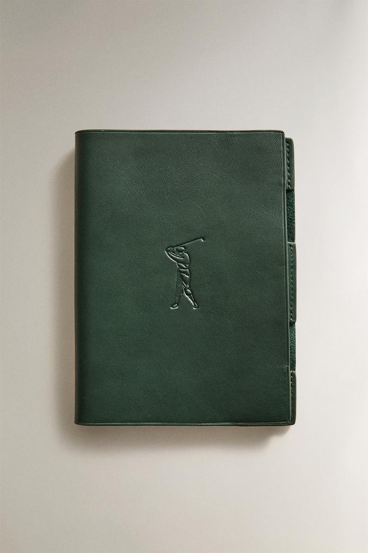 GOLF LEATHER NOTEBOOK COVER - Zara product image
