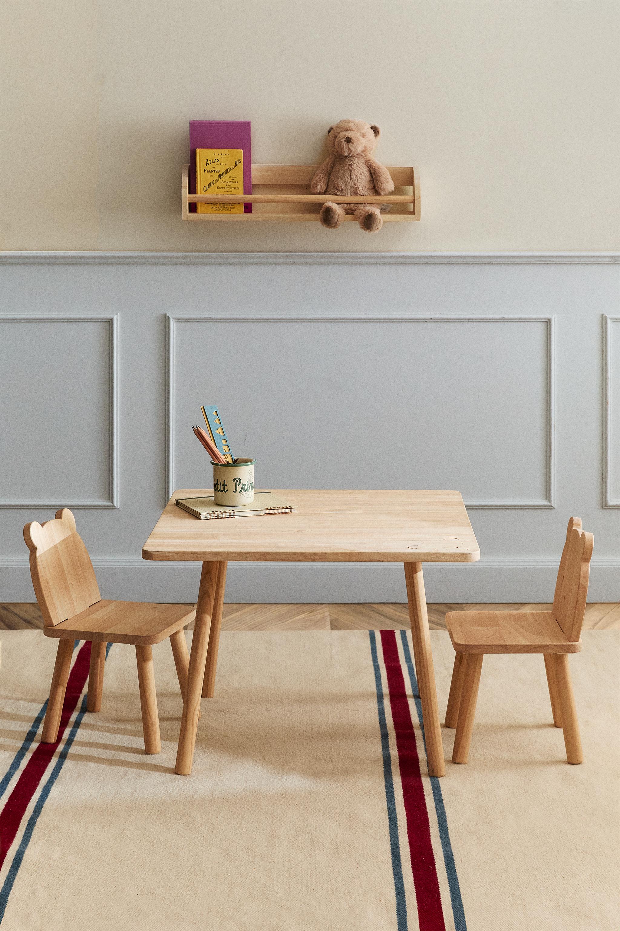 TABLE BOIS OURSON