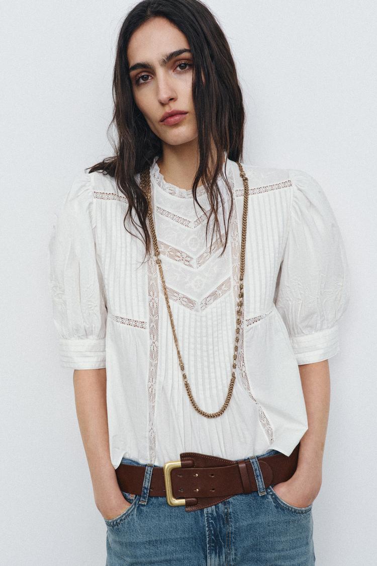 LONG DOUBLE CHAIN NECKLACE - Zara product image