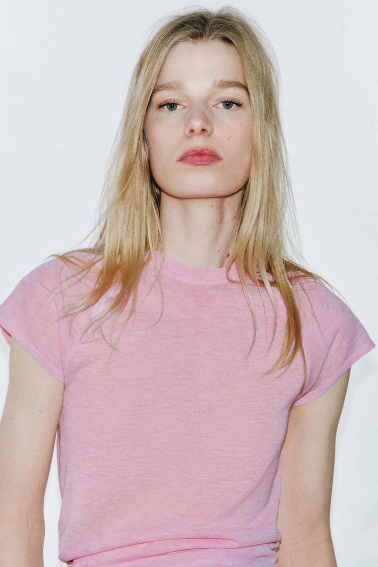 EXTRA-FINE KNIT TOP - Zara product image