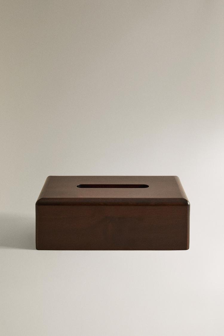 WOODEN TISSUE BOX - Zara product image