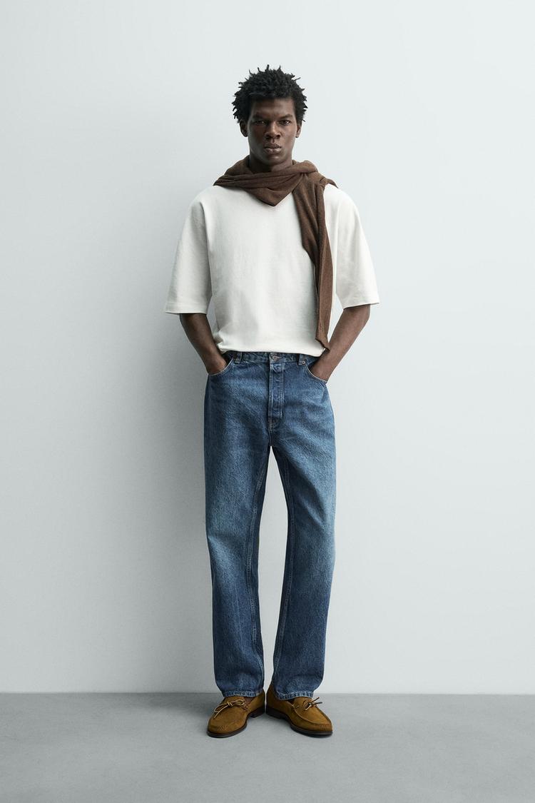 WASHED REGULAR FIT T-SHIRT - Zara product image