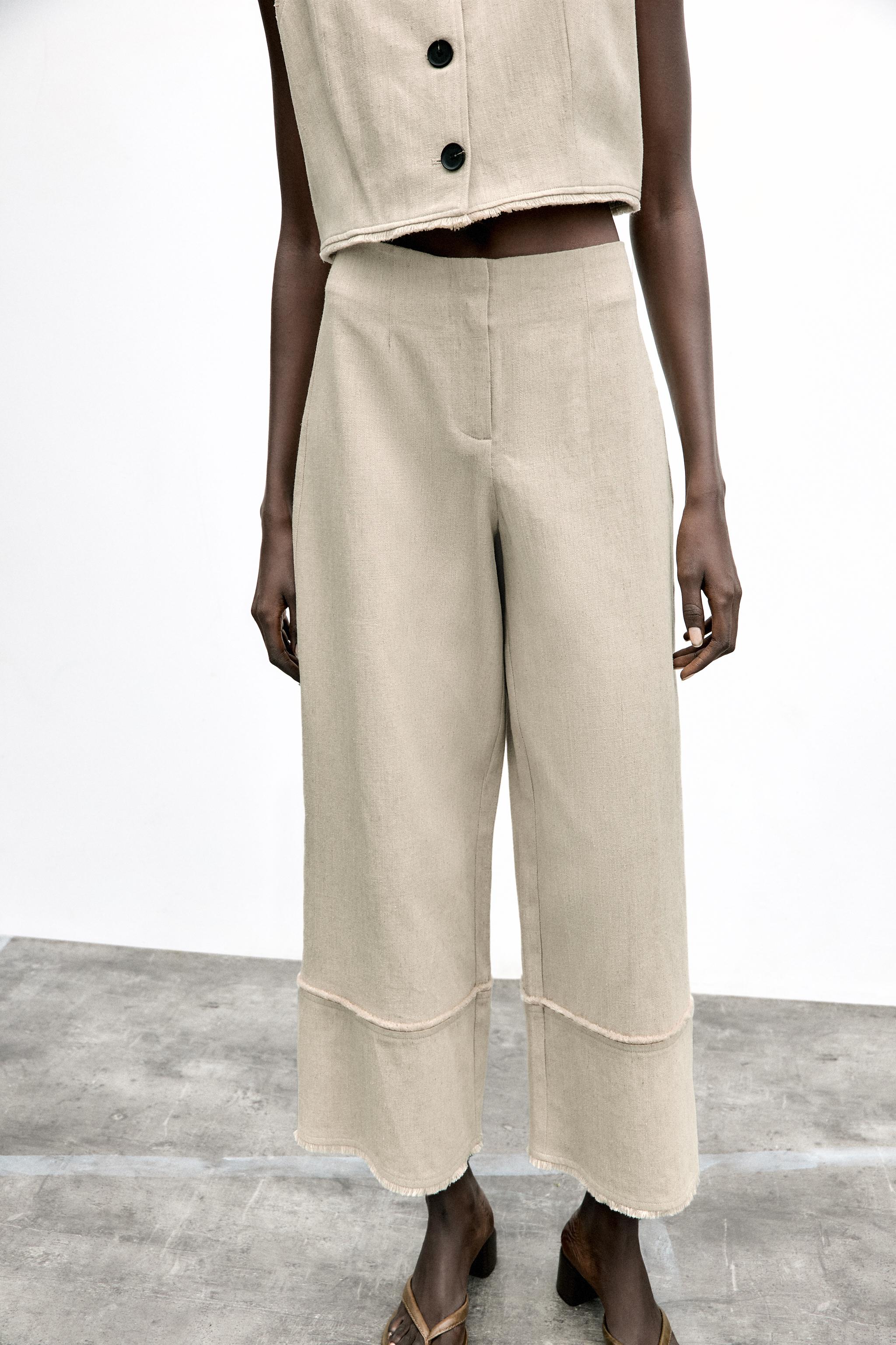 RUSTIC FRAYED PANTS