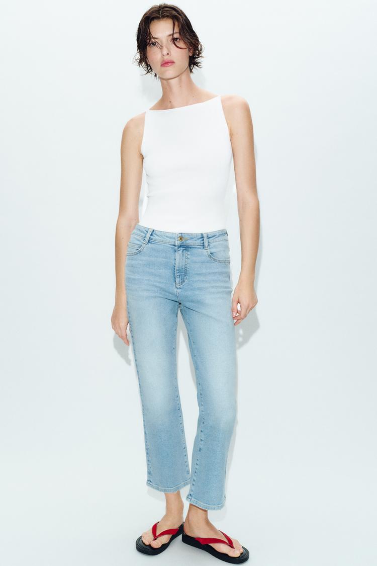 Z1975 MINI FLARE HIGH-WAIST JEANS - Zara product image