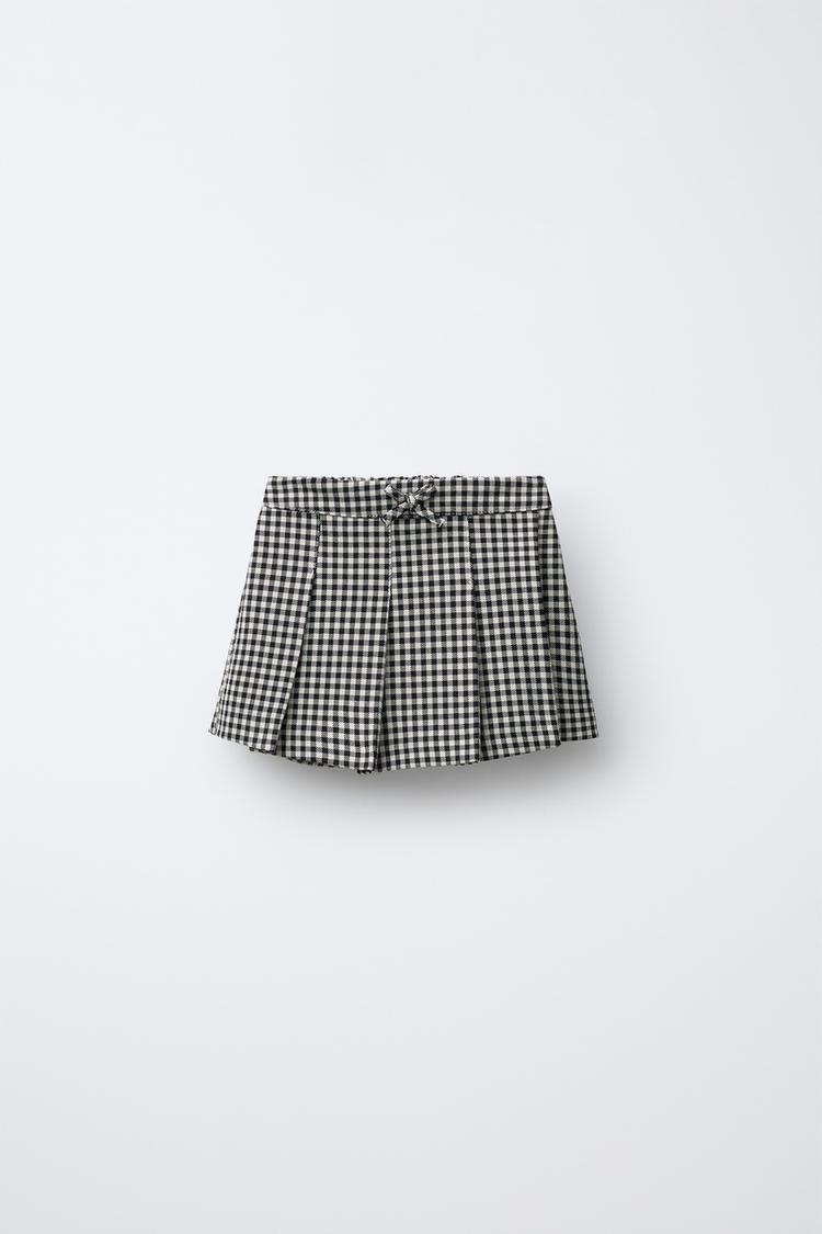 PLAID SKORT - Zara product image