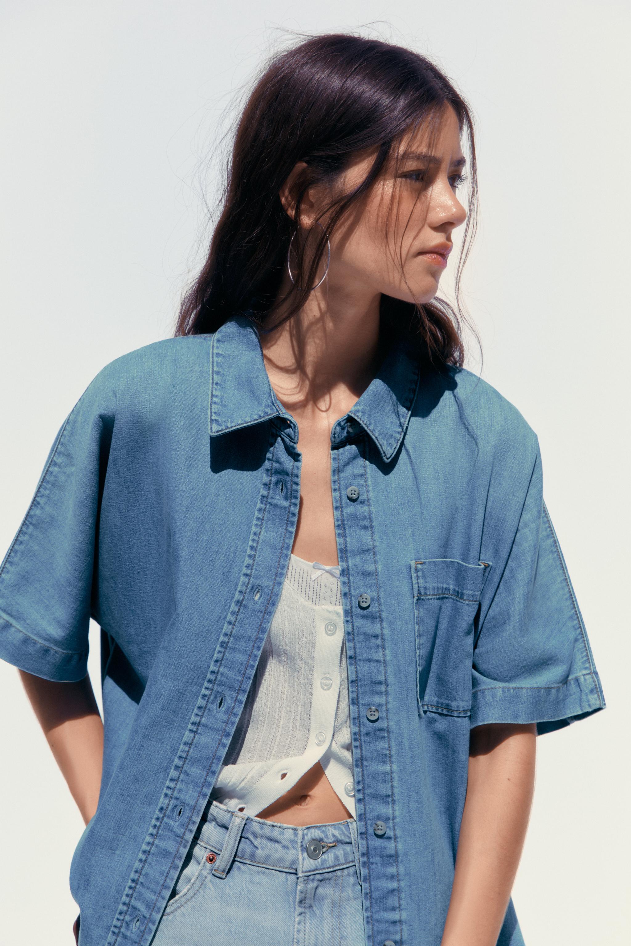 CHEMISE EN JEAN TRF