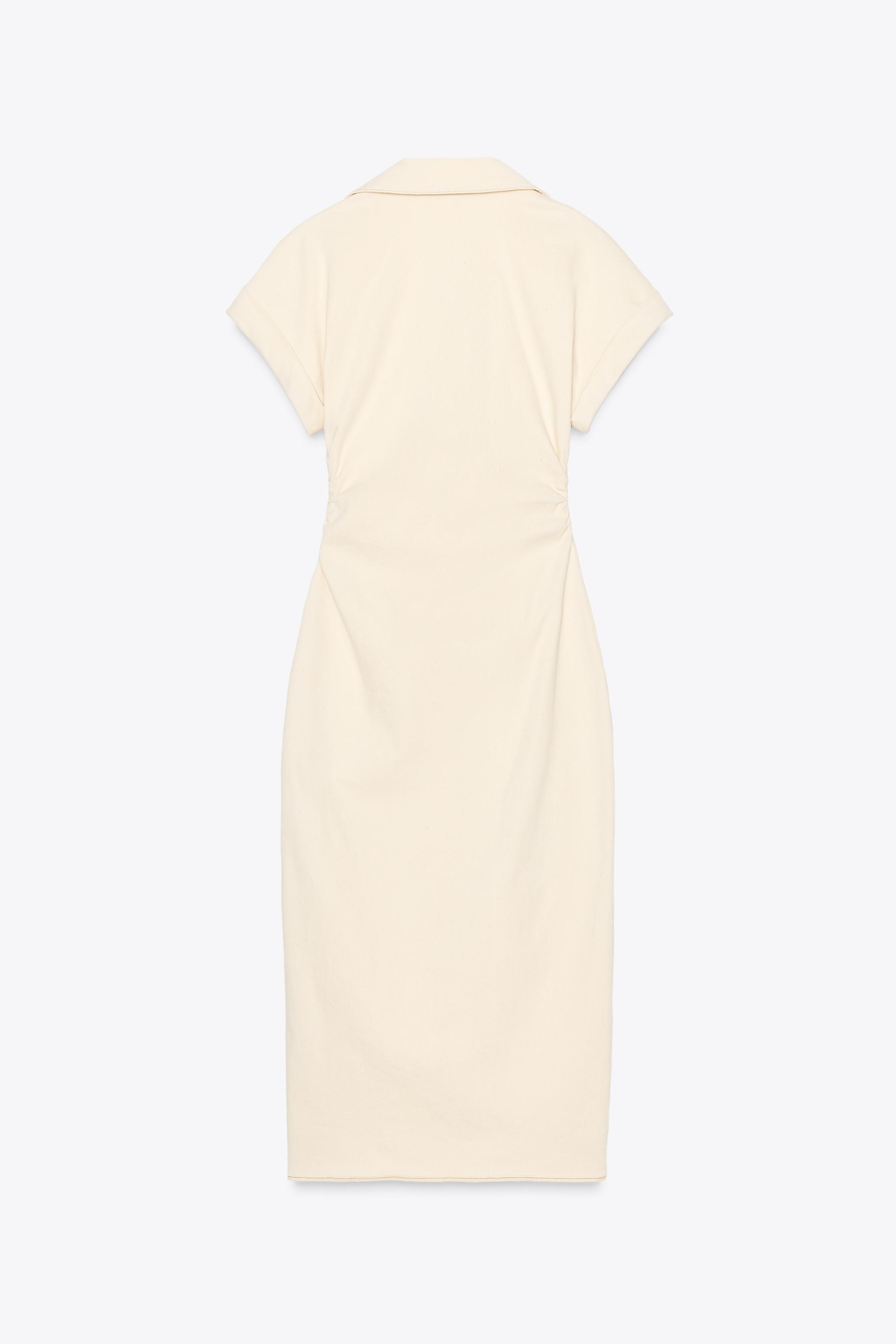 Z1975 DENIM MIDI DRESS