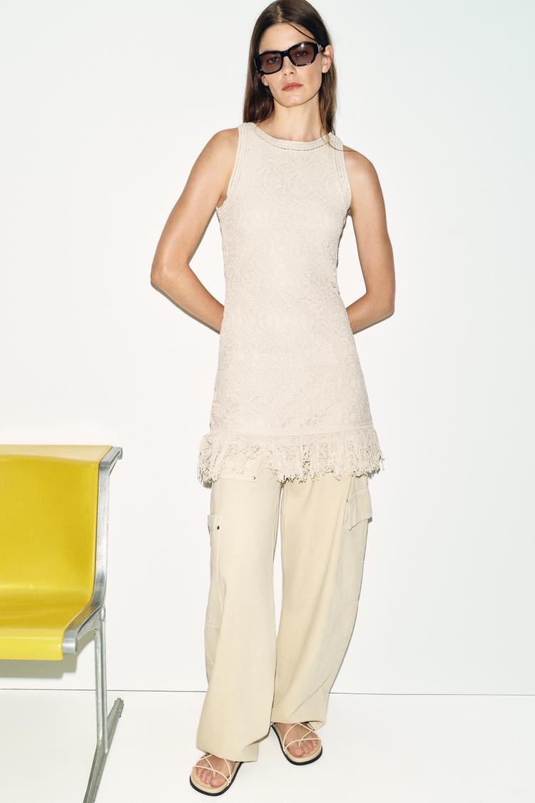 CROSSED STRAP SANDALS - Zara product image