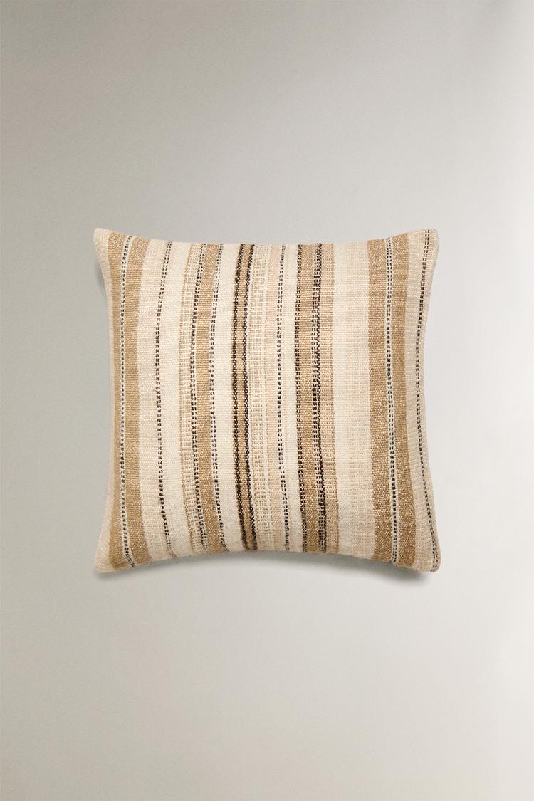 STRIPED THROW PILLOW COVER - Zara product image