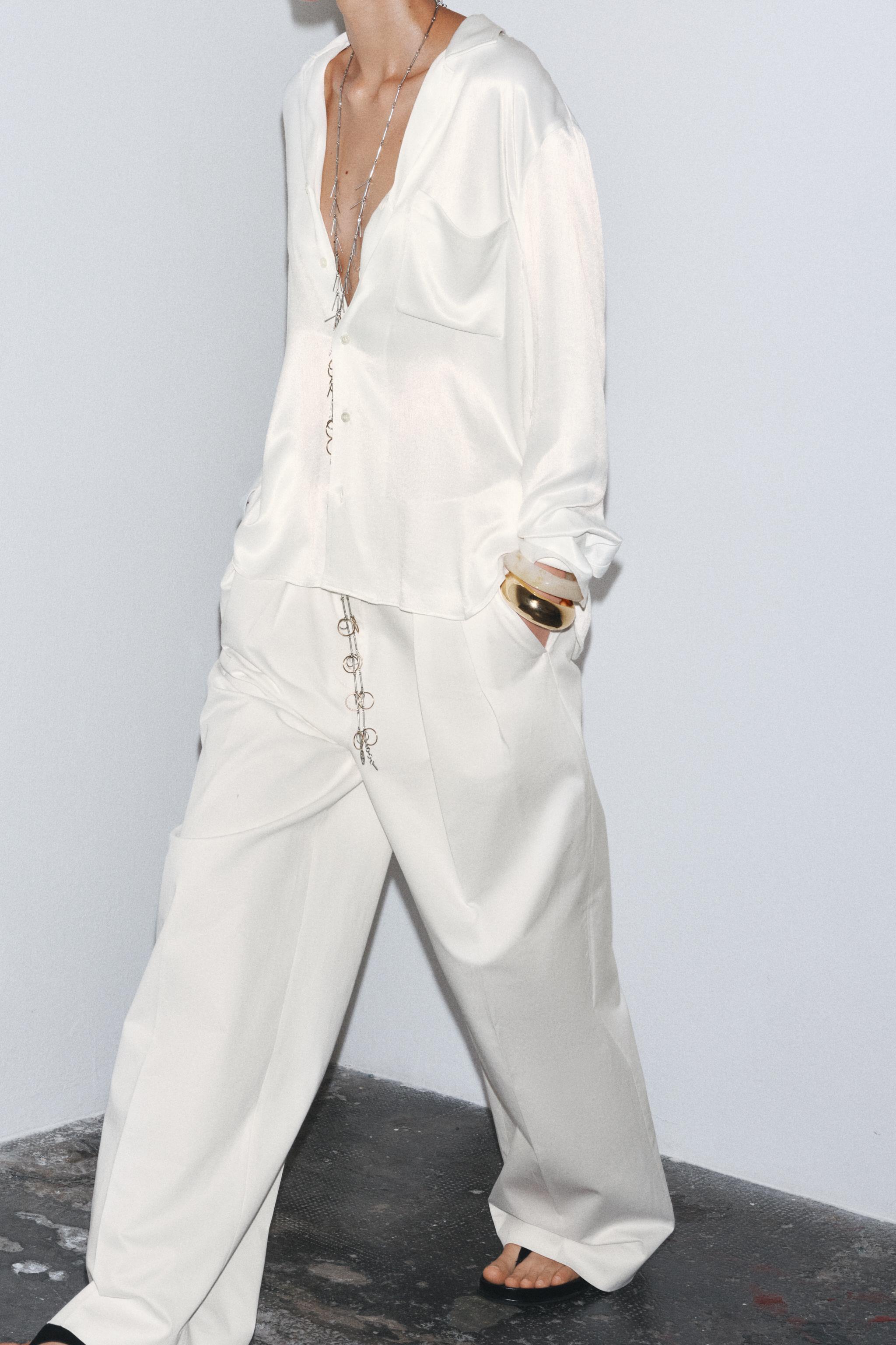 CHEMISE OVERSIZE À POCHE ZW COLLECTION