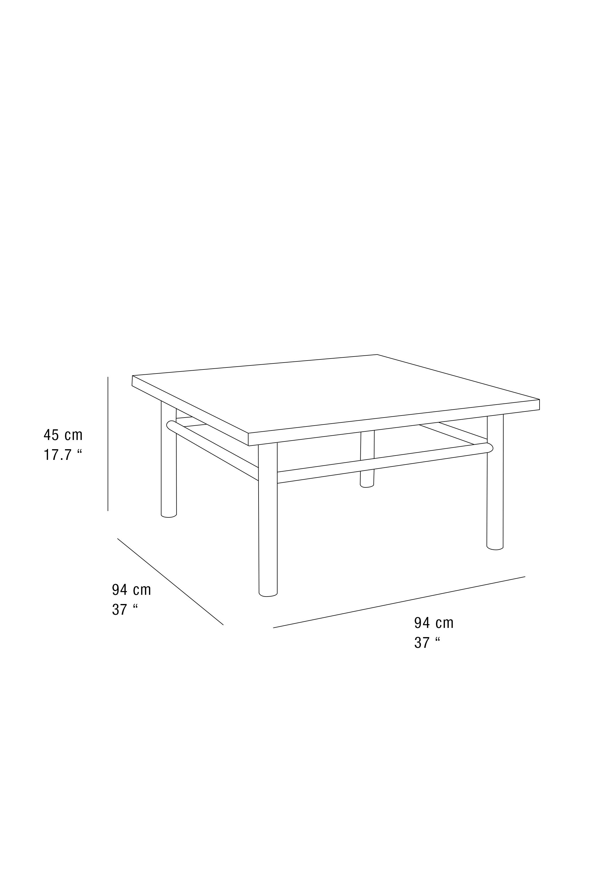 TABLE BASSE PLANCHES