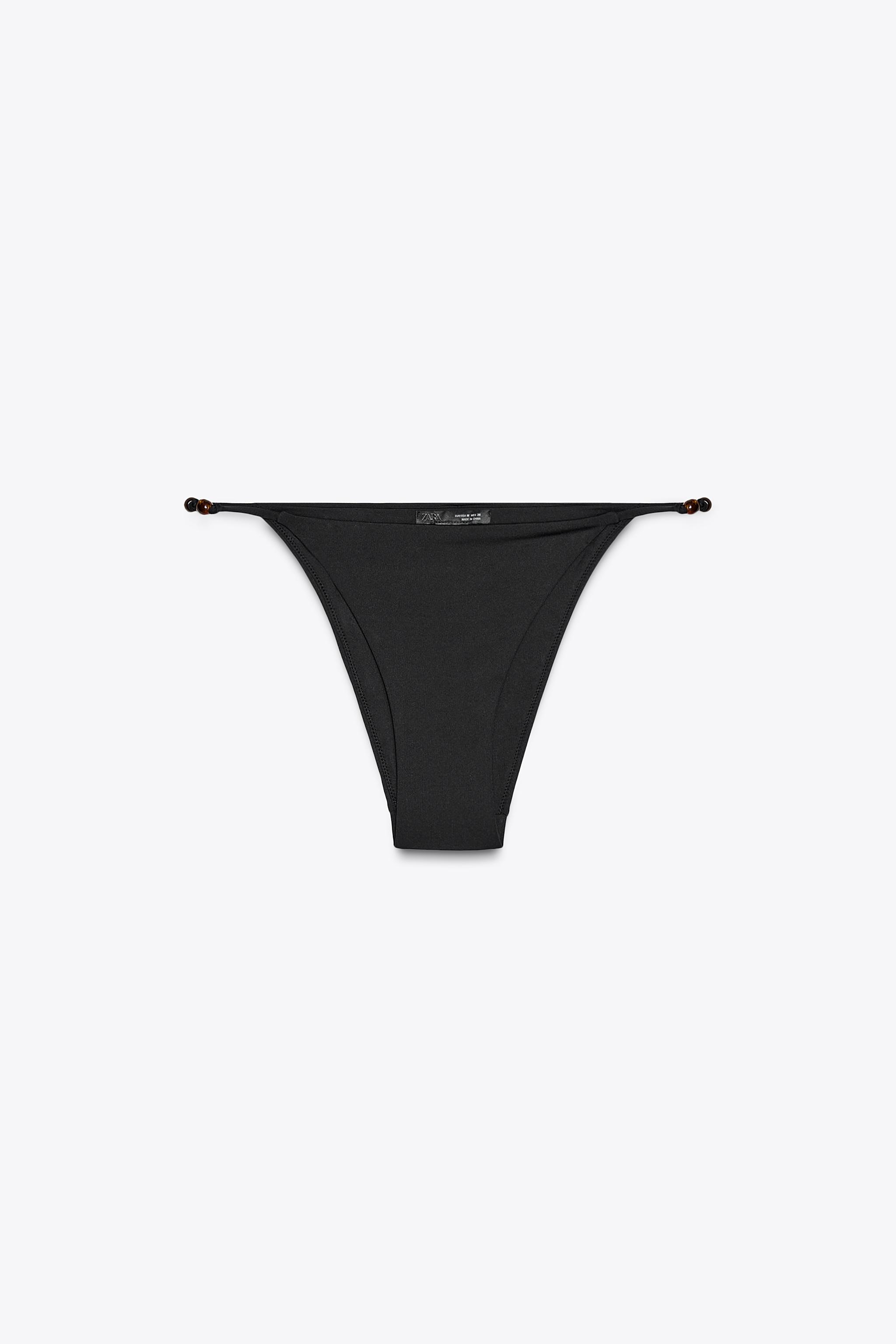 KNOT AND BEAD BIKINI BOTTOMS