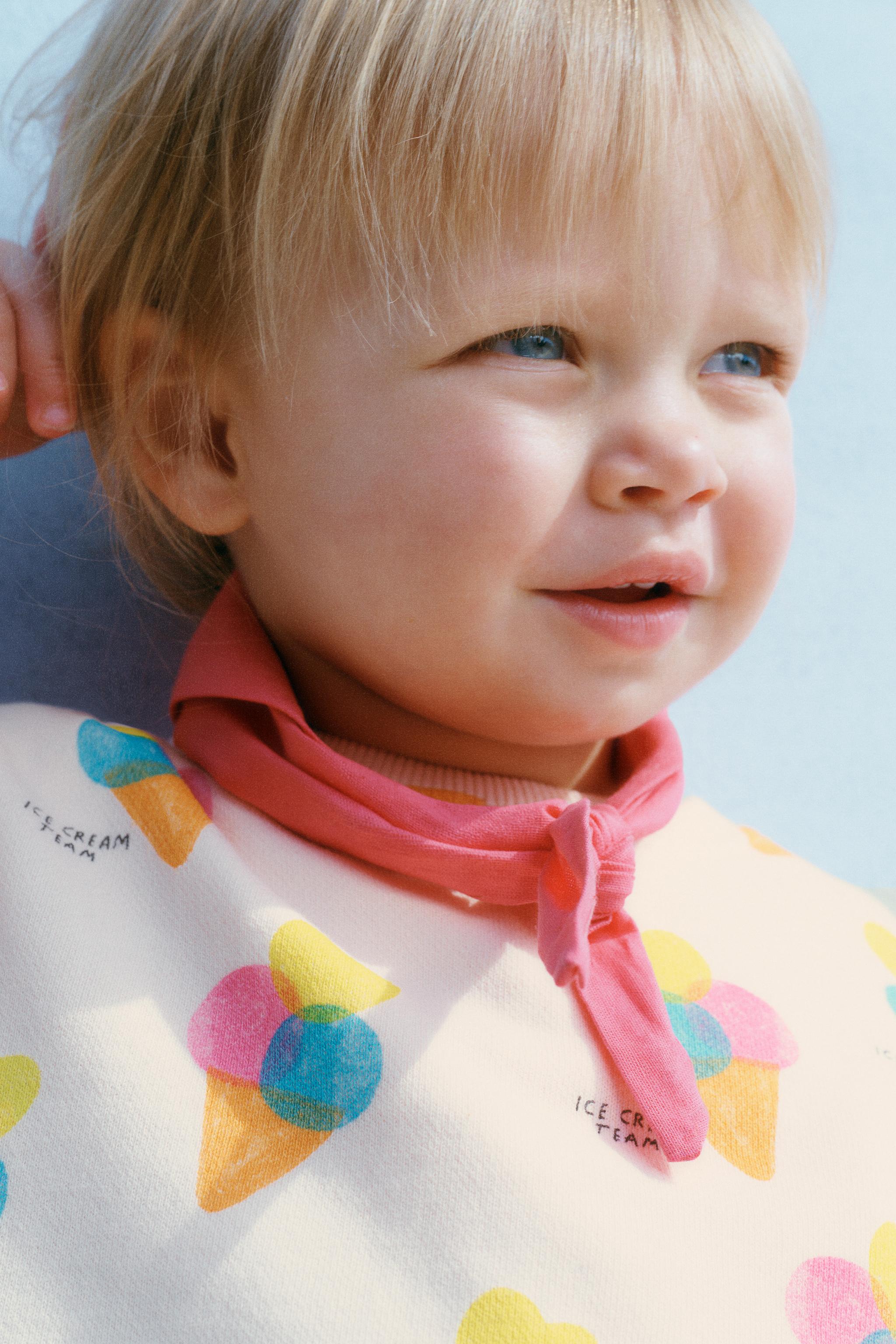 ICE CREAM PRINT SWEATSHIRT