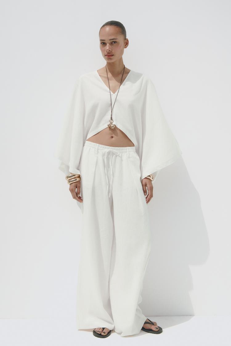 LINEN PANTS - Zara product image