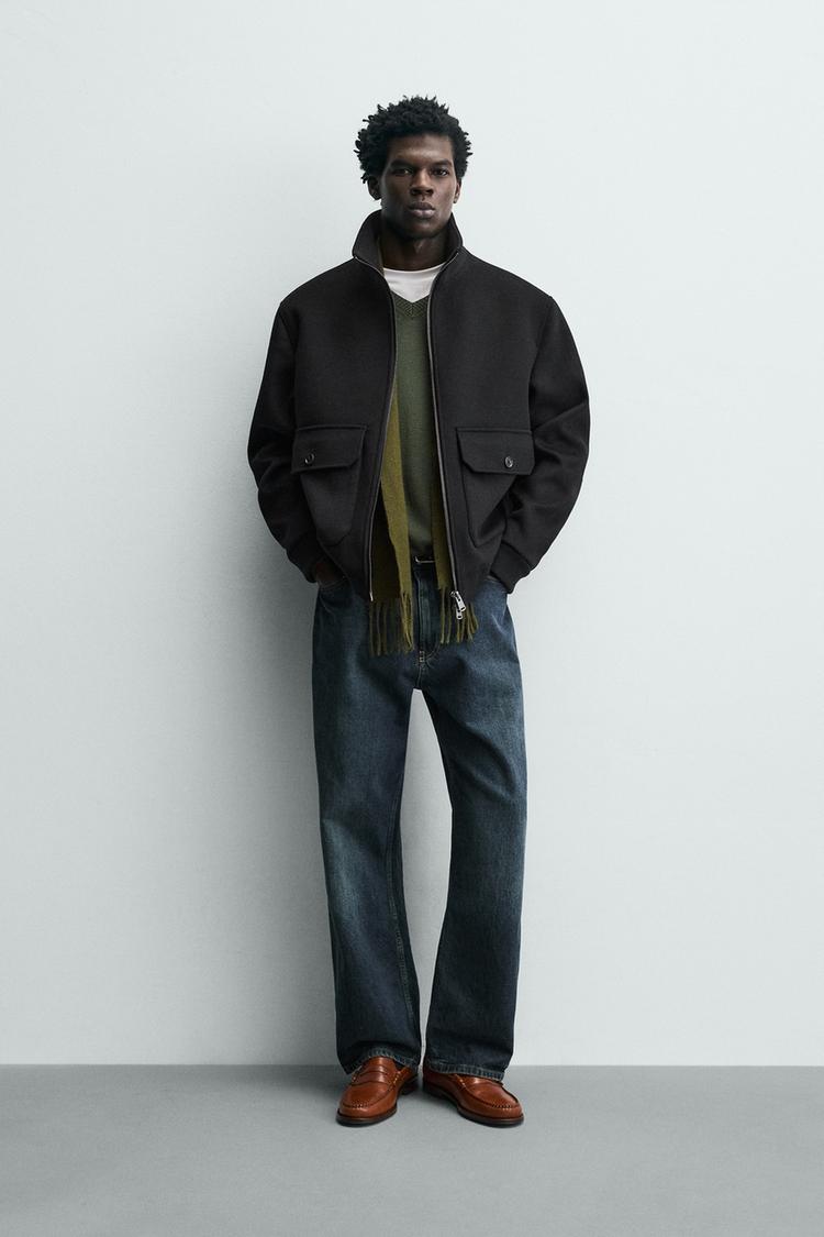 REGULAR FIT POCKET JACKET - Zara product image