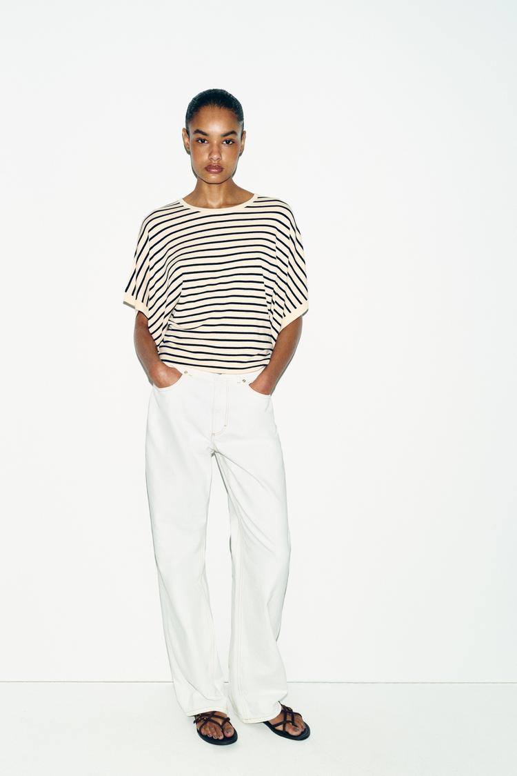 WIDE SLEEVE KNIT TOP - Zara product image