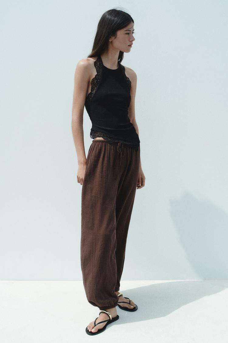 SANDALS WITH METALLIC APPLIQUÉ - Zara product image