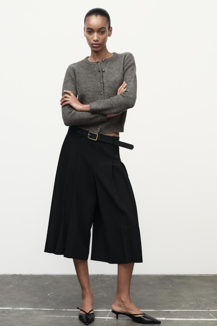 CARDIGAN WITH METALLIC BUTTONS - Zara product image