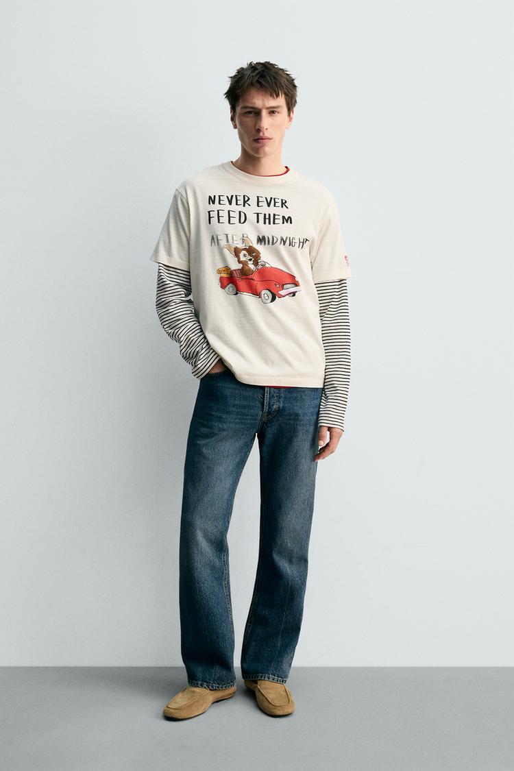 GREMLINS™ & © X DYLAN´S T-SHIRT CLUB X ZARA ILLUSTRATION T-SHIRT