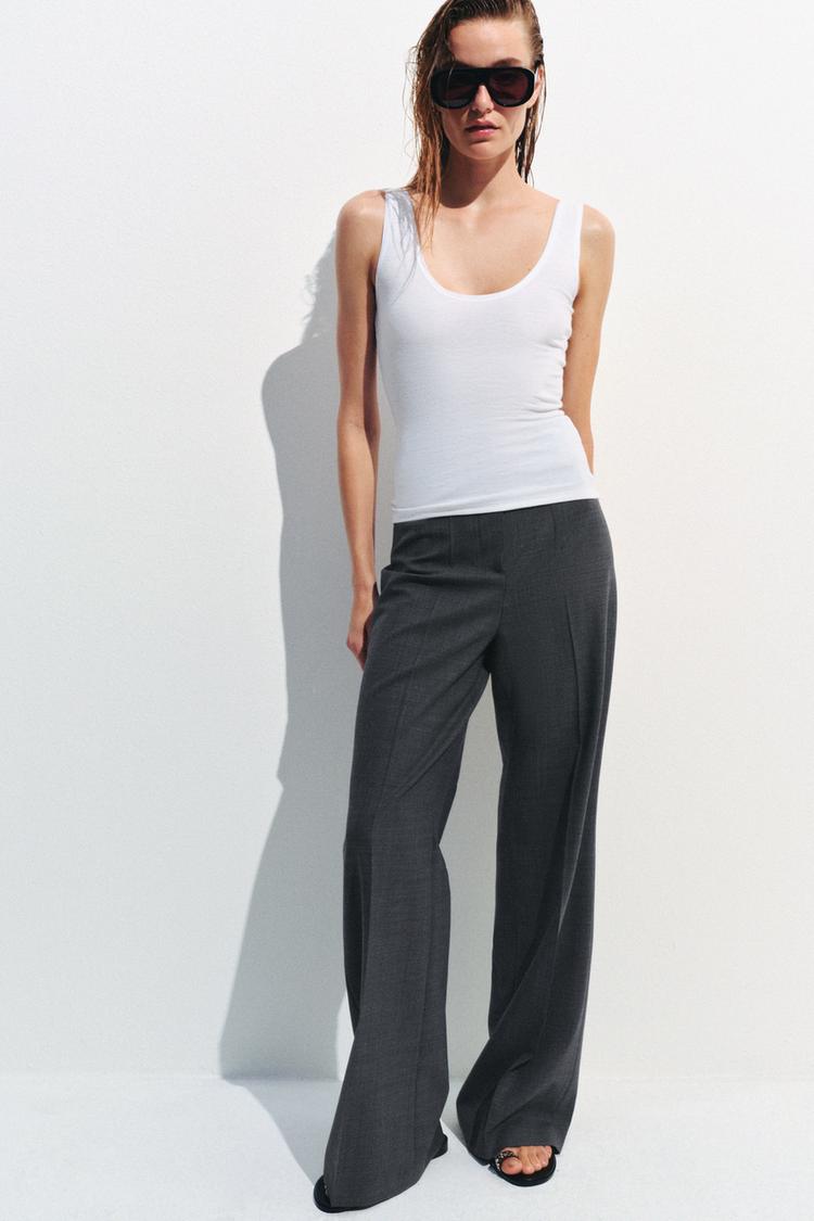 COMBINATION STRAP T-SHIRT - Zara product image