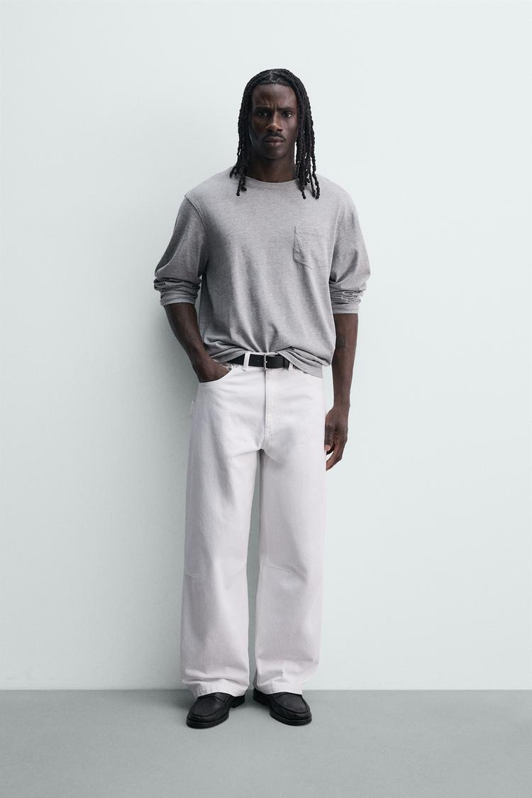 BARREL FIT PANTS - Zara product image