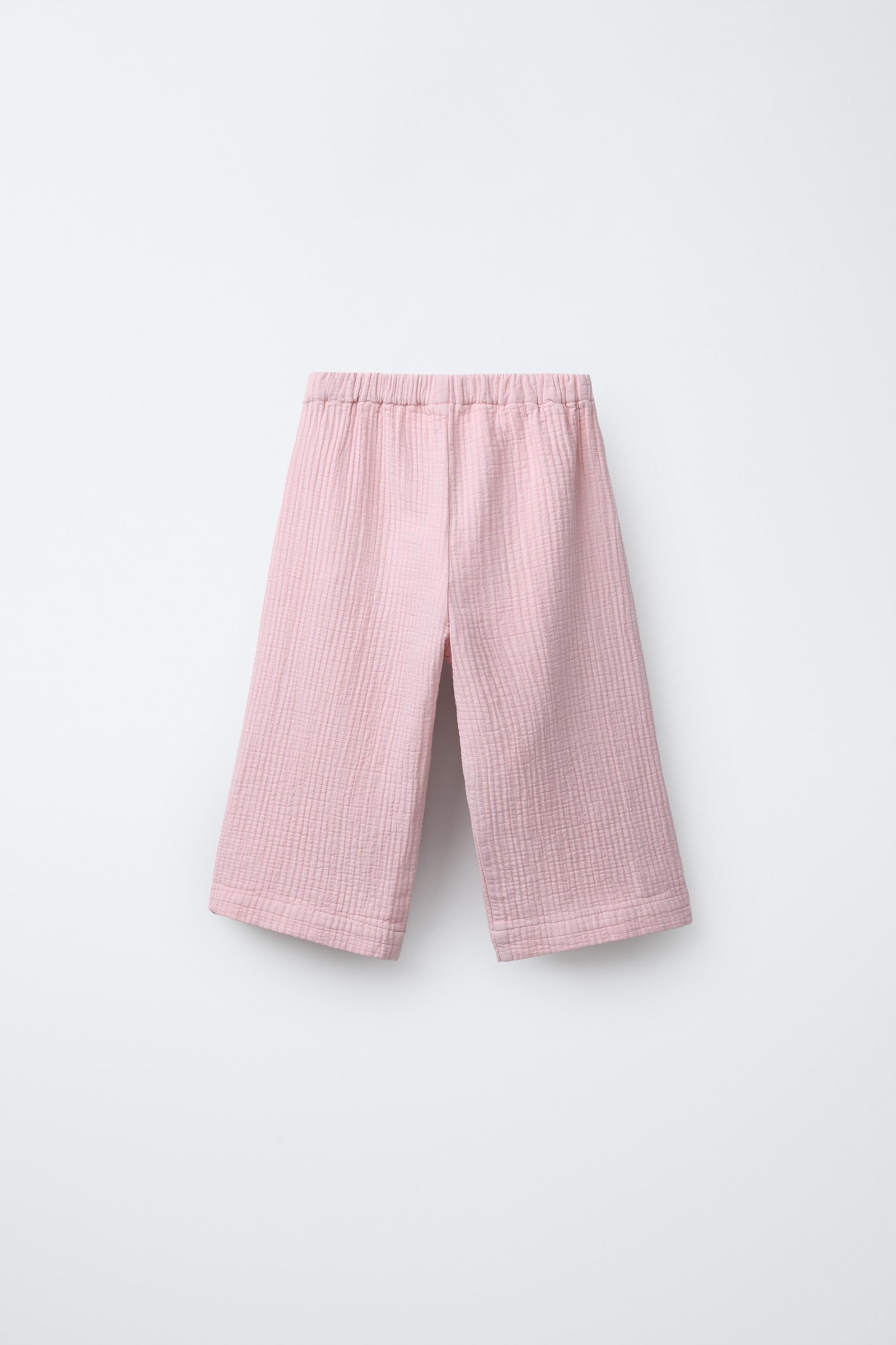 JUPE-CULOTTE TEXTURÉE À NŒUDS