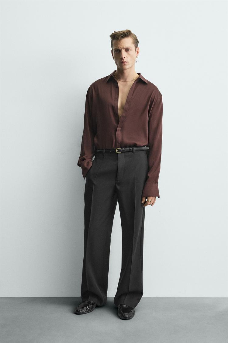LIMITED EDITION WOOL TUXEDO PANTS