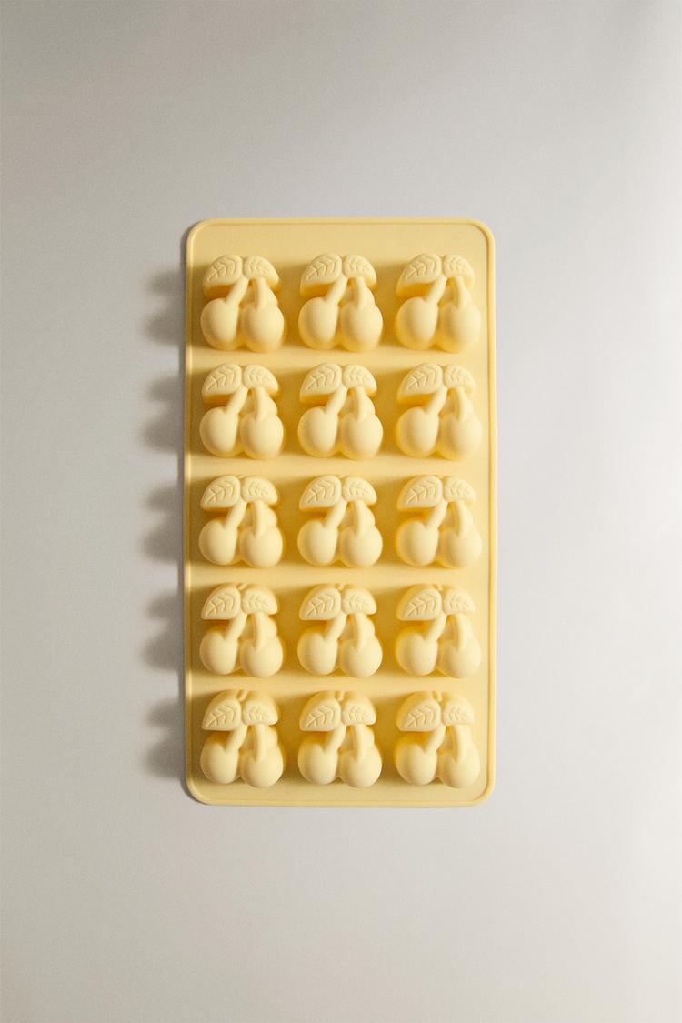 CHERRY SILICONE ICE CUBE TRAY (15 CUBES) - Zara product image